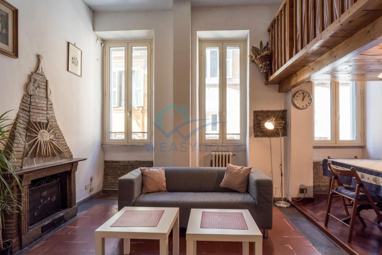 로마 Warm Nest In The Old Building Of Piazza Navona 아파트 외부 사진