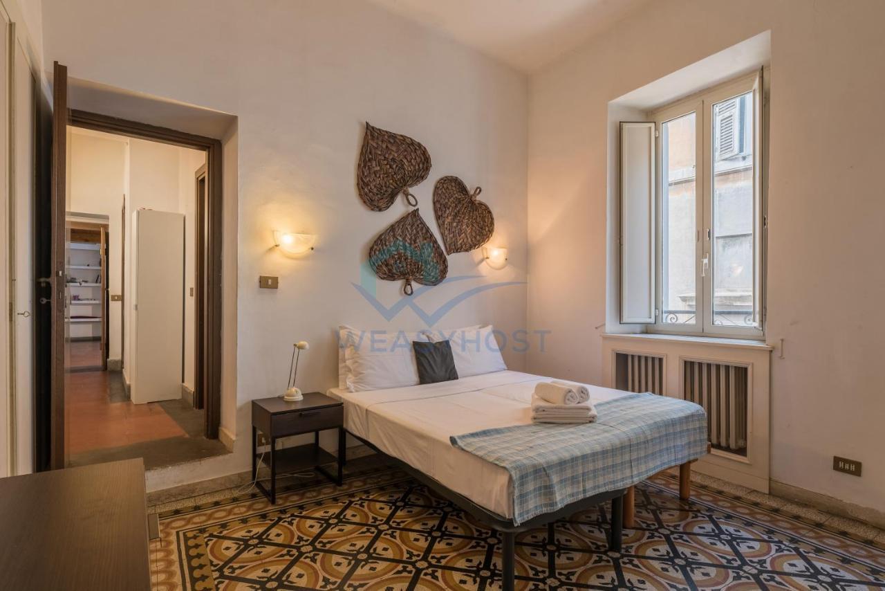 로마 Warm Nest In The Old Building Of Piazza Navona 아파트 외부 사진